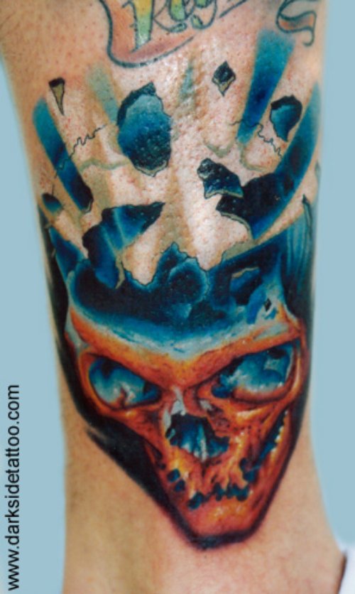 Fantasy Skull Tattoo