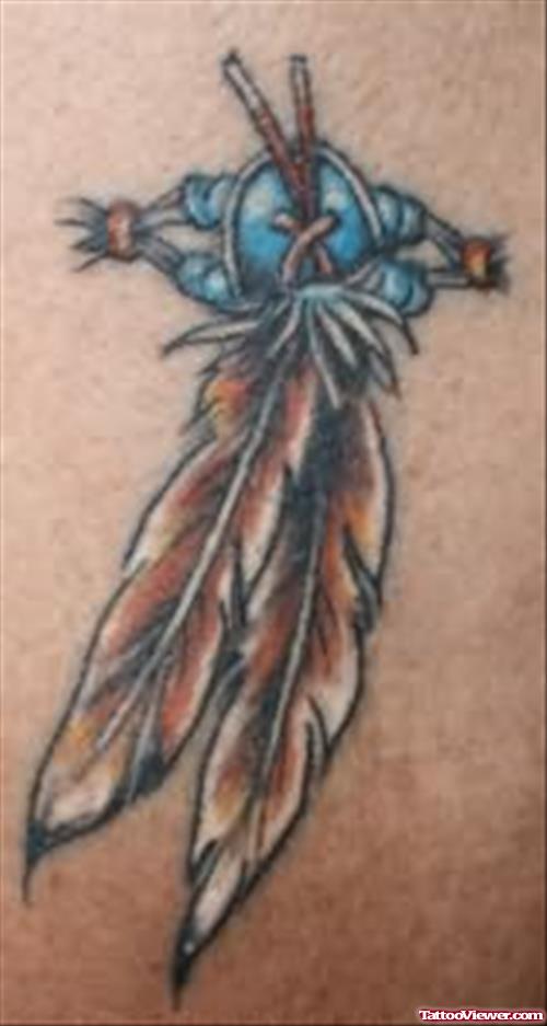 Band Feather Tattoo