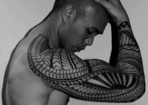 Classic Man Right Sleeve Filipino Tattoo