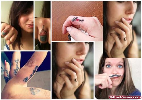 Awesome Finger Tattoos Designs