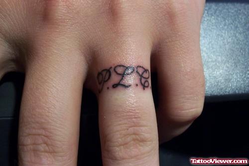 Memorial Ring Finger Tattoo