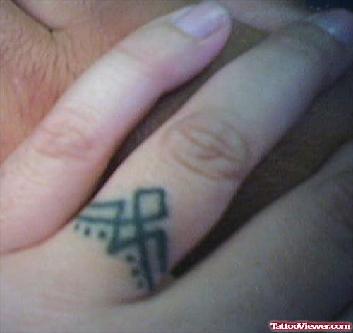 Wedding Finger Tattoo