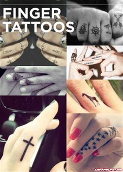 Finger Tattoos Designs For Girls