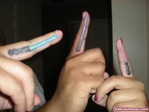 Tumblr Light Baber Tattoo On Fingers