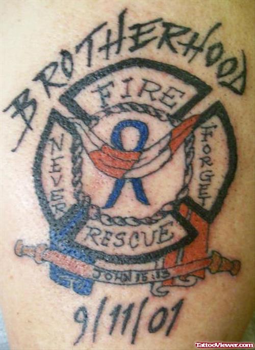 Memorable Firefighter Tattoo