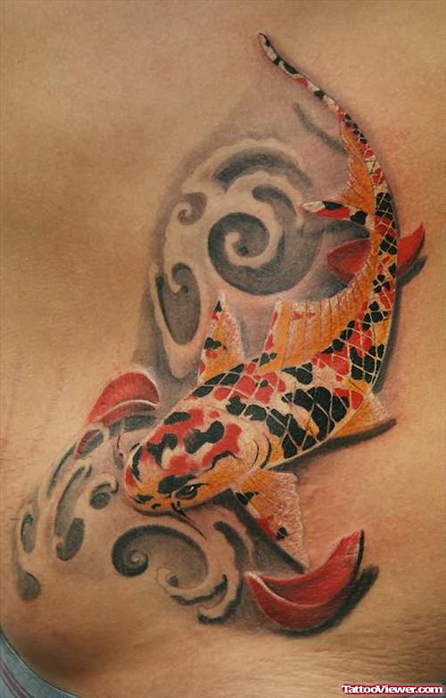 Japan Koi Fish Tattoo By Tattoostime