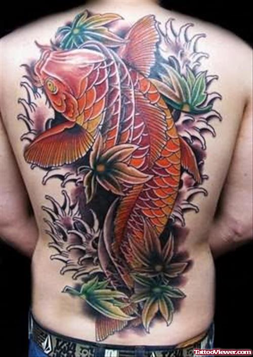 Popular Fish Tattoo On Back