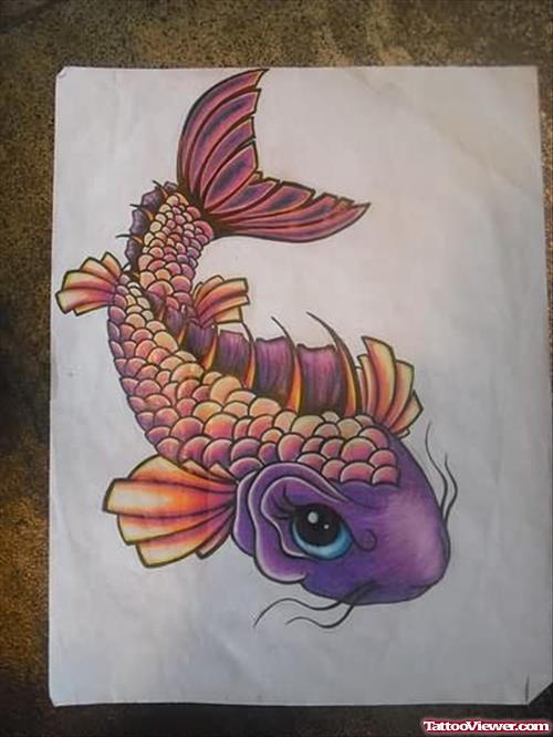 Koi Fish Tattoo Picture