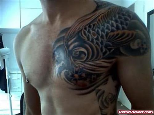 Responses To Shoulder Koi Fish Tattoo