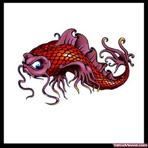 Koi Fish Tattoos Design Samples