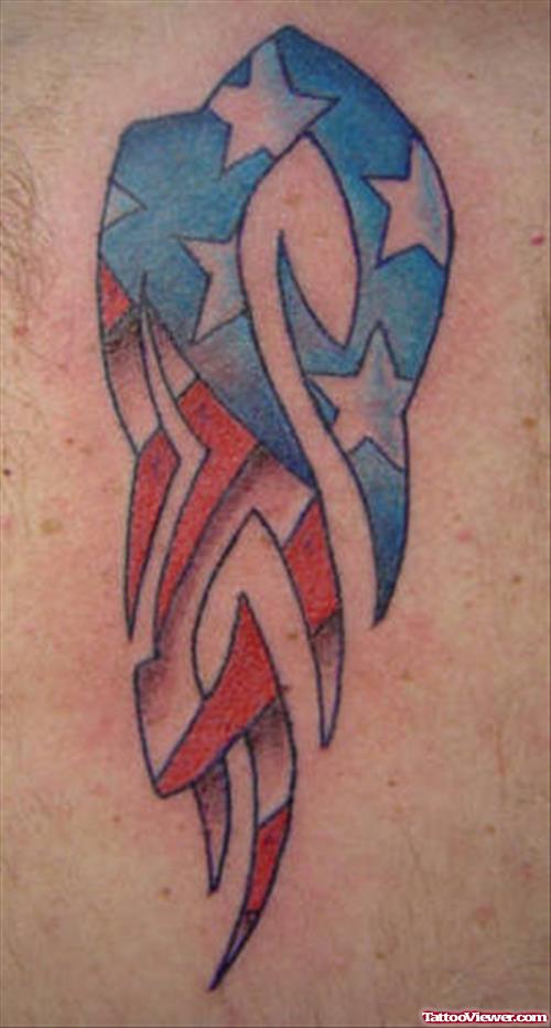 American Tattoo Flag