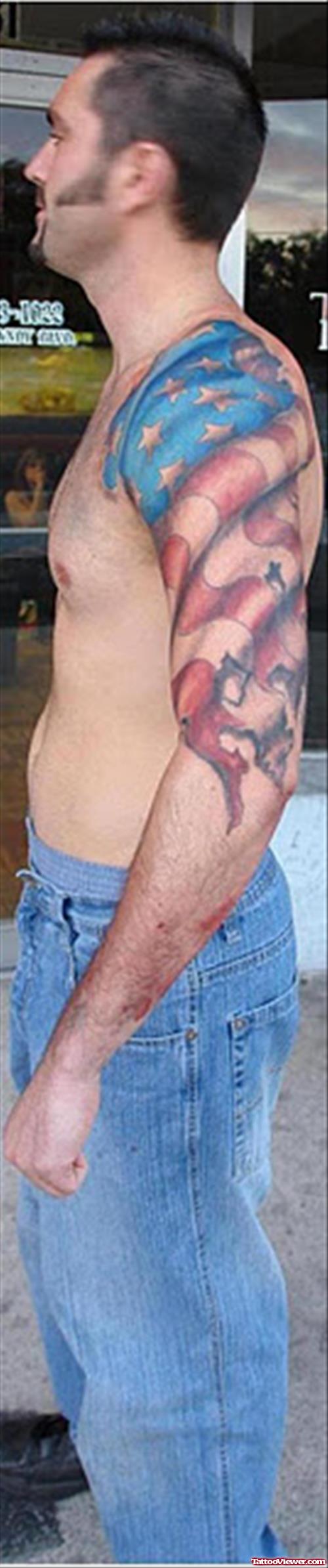 American Flag Tattoo Pictures