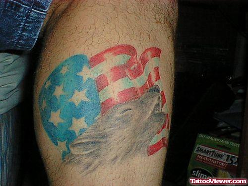 Wolf American Tattoo