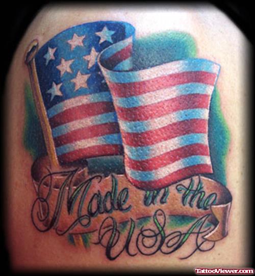 Best American Flag Tattoo