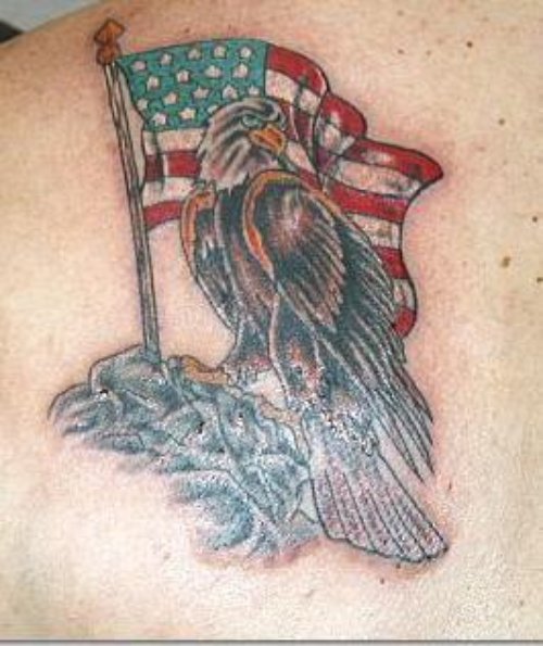 American Flag Tattoo Art