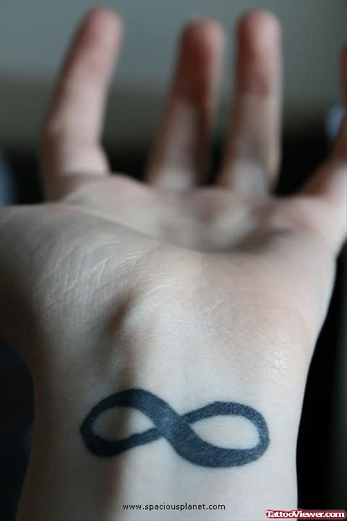 Infinity Fleur De Lis Tattoo On Wrist