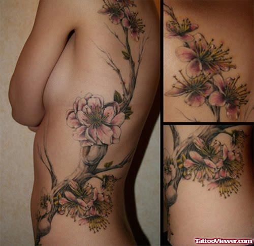 Flower Large Tattoo Design