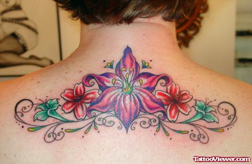 Floral Swirly Tattoos