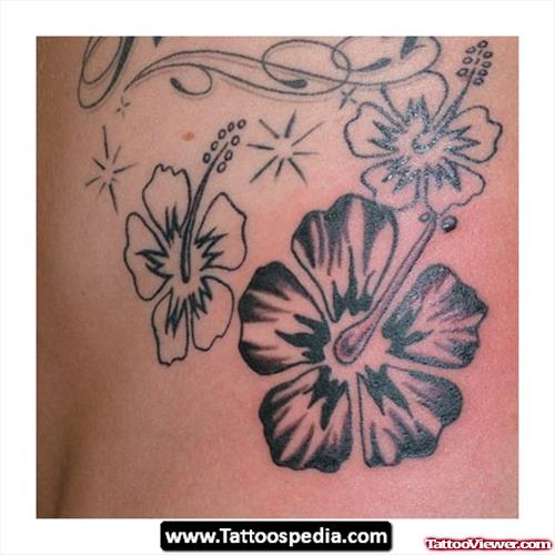 Hawaiian Flowers Tattoos