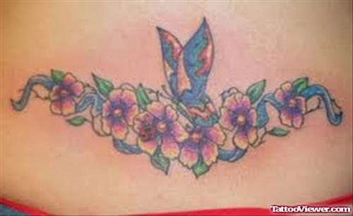 Flowers Tattoo Image
