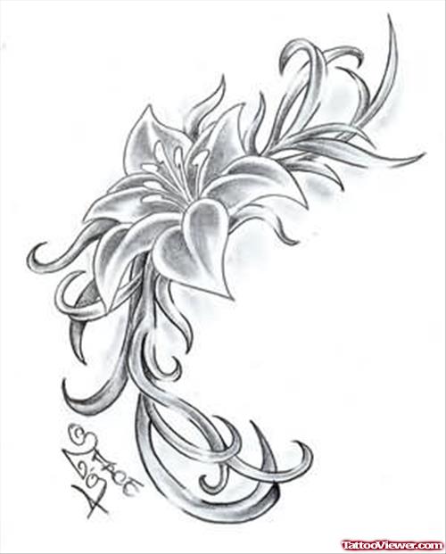 Flower Tattoo Design Collection