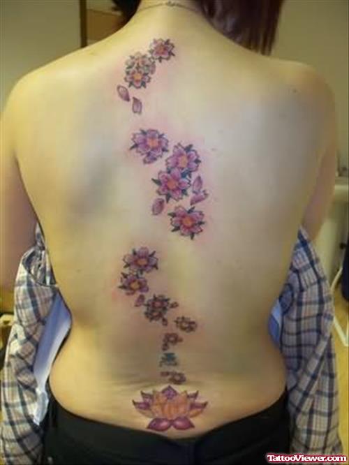 Latest Cherry Blossom Tattoo