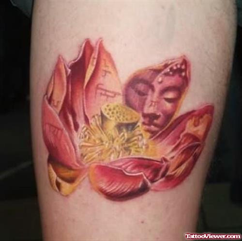 Flower Leafs Tattoo