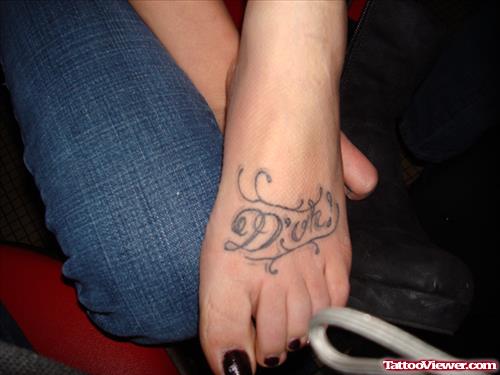 Doh Foot Tattoo