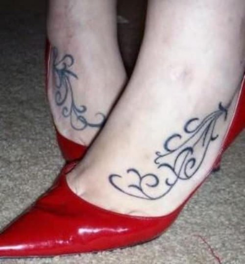 Super Foot Tattoo