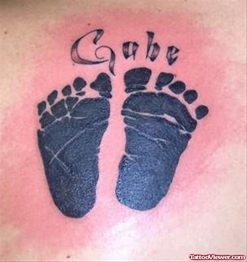 Footprint Tattoo
