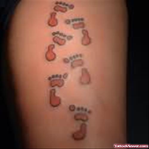 Baby Footprints Tattoos