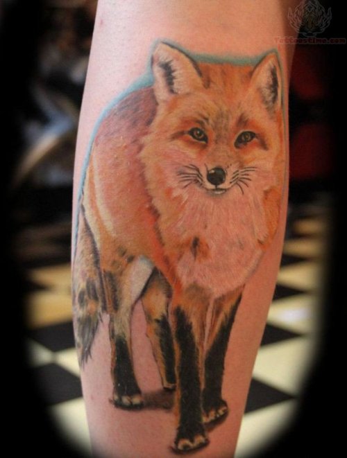 Awesome Fox Tattoos On Arm