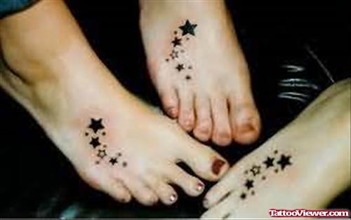 Friendship Stars Tattoos