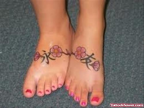 Friendship Flowers Tattoo