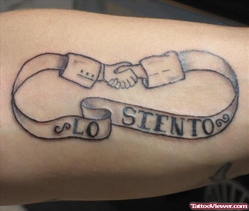Friendship Steno Tattoo
