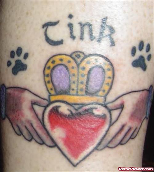 Friendship Crown Tattoo