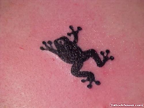 Black Frog Tattoo