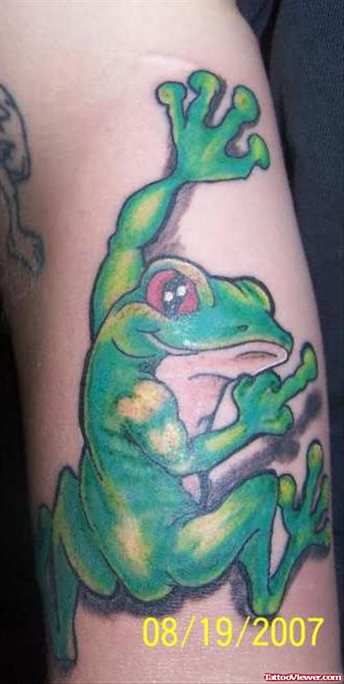Big Frog Tattoo Art