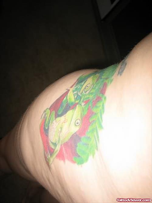 Sleeve Frog Tattoo