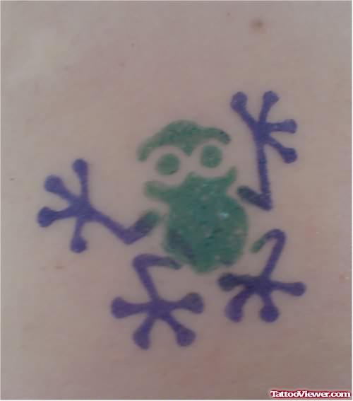 New Frog Tattoo Design
