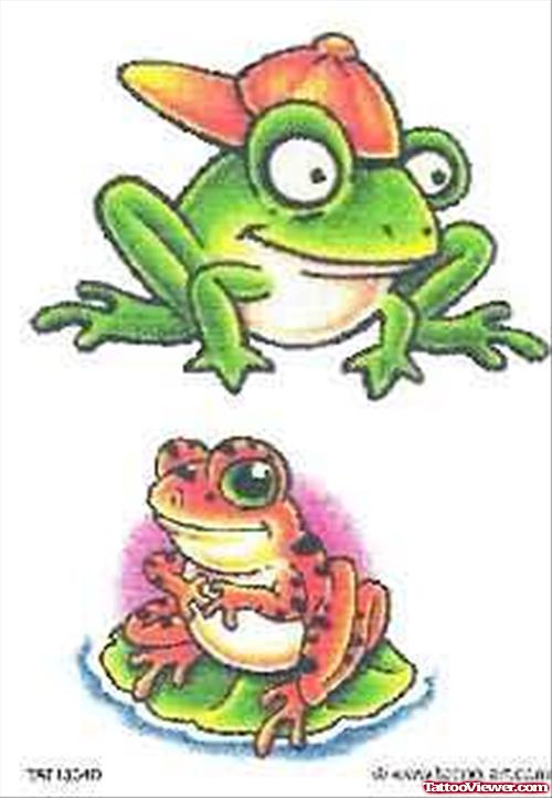 Reptiles Frog Tattoo