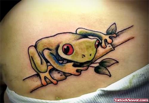 Poison Dart Tree Frog Tattoo