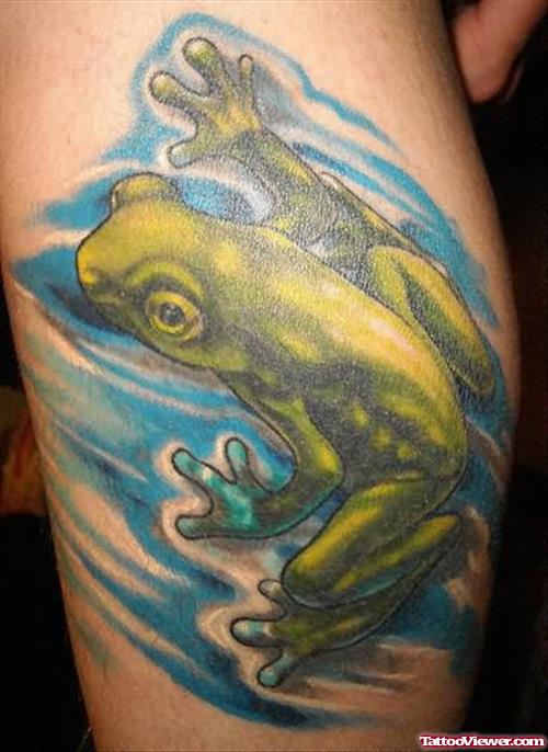 More Amazing Frog Tattoos