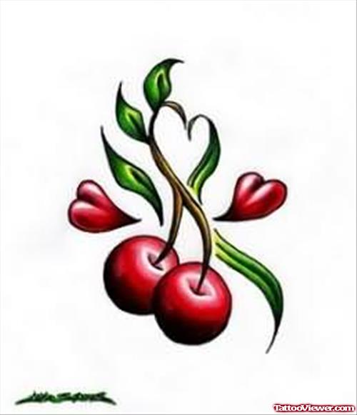 Cherry Tattoos Designs
