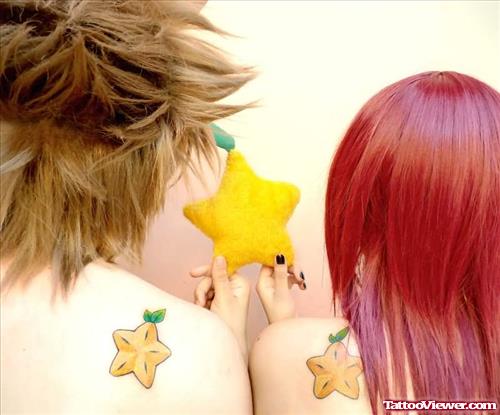 Fruit Stars Tattoos