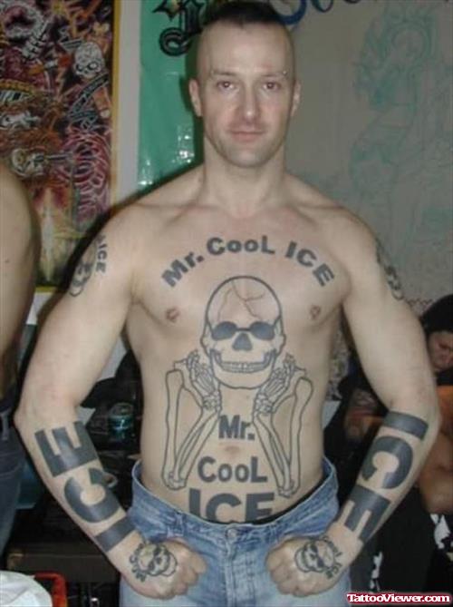 Mr. Cool Funny Tattoos