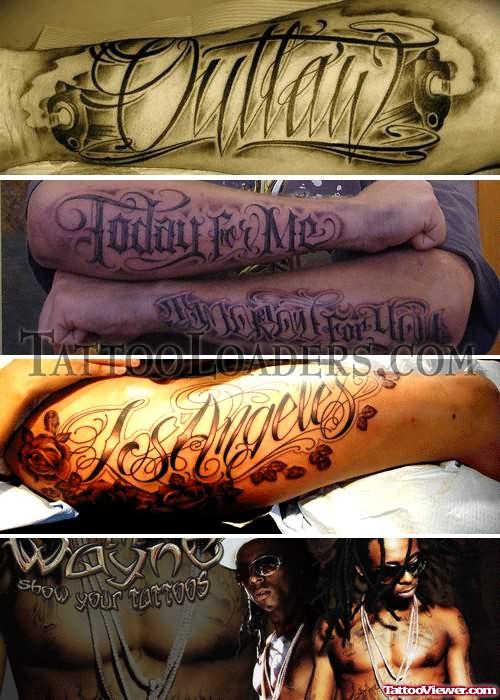 Gangsta Tattoos Styles