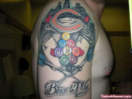 Chicago and Gambling Tattoo