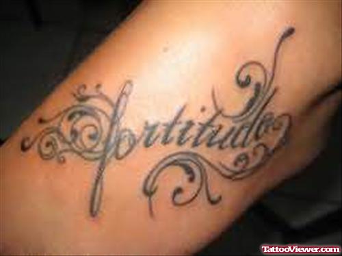 Fortitude Tattoo