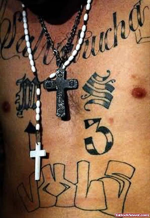 Prison And Gangsta Tattoo